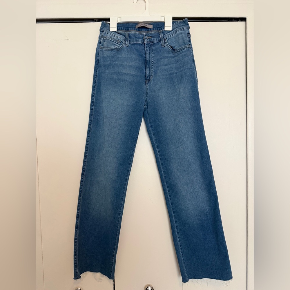 Joe's Jeans Straight-Leg Medium Blue Denim